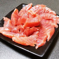 たんたん　's cooksnap of when they made 冷凍マグロの解凍方法.