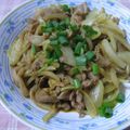 ゆみにゃむ's cooksnap of when they made ご飯が進む♪豚肉の甘辛カレー炒め.