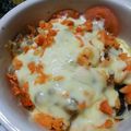 ユーロン's cooksnap of when they made トマト＆納豆の鮭フレークのせチーズ焼き♪.