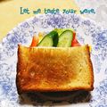 ひトみ's cooksnap of when they made 簡単☆ポケットサンド♪.