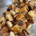 chie1207's cooksnap of when they made 砂糖だけ！バターなし★超簡単パン耳ラスク.