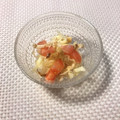 yesmama's cooksnap of when they made キャベツと炙りうす揚げ・トマトの酢の物♪.
