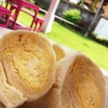ABI☆'s cooksnap of when they made 厚焼き卵のロールサンド.