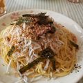カミツレ_'s cooksnap of when they made 簡単！高菜とシラスの和風パスタ.