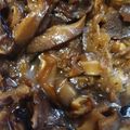 くまのこうーふ's cooksnap of when they made 牛肉としいたけの甘辛煮♪.