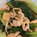 モリンガ8's cooksnap of when they made 小松菜と油揚げの煮浸し.