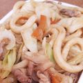 kaori238's cooksnap of when they made カレー♪焼きうどん.