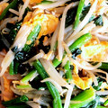 にゃんにょ's cooksnap of when they made ほうれん草と卵の中華炒め.
