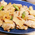 ◎ぽん◎'s cooksnap of when they made 筍と鶏のごま味噌炒め.