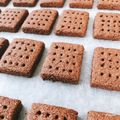 niko3ko's cooksnap of when they made 超簡単！サクサク黒糖ふすま粉クッキー.