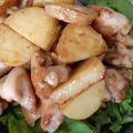 minhira's cooksnap of when they made 鶏肉じゃが芋のカレー炒め♪簡単.