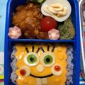 クックDSE0PB☆'s cooksnap of when they made 【簡単】スポンジボブ♡キャラ弁.