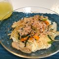 mtmh's cooksnap of when they made 麺がくっつかない★ソーメンチャンプル★.