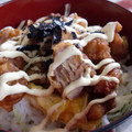 ラミテック's cooksnap of when they made 唐揚げツナマヨ丼～☆.