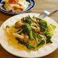 ✳︎izumi✳︎'s cooksnap of when they made 菜の花といわしのスパゲッティ.