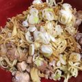 al004's cooksnap of when they made ねぎ塩焼そば.