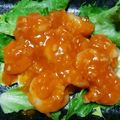 ymd88's cooksnap of when they made 簡単！揚げない！豆板醤不使用！エビチリ.