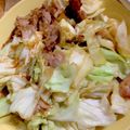 どどこ555's cooksnap of when they made 豚バラ肉とキャベツのオイスターソース炒め.