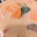まるまるぴ～'s cooksnap of when they made 生鮭の豆乳シチュー.