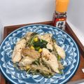 まこさんど's cooksnap of when they made えのきと鳥ささみのピリ辛和風炒め.