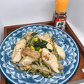 まこさんど's cooksnap of when they made えのきと鳥ささみのピリ辛和風炒め.