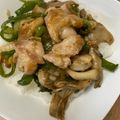 デコレ's cooksnap of when they made 男の料理☆超簡単ネギ塩チキン丼.