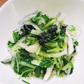 ★RIKOmama★'s cooksnap of when they made 新玉ねぎと水菜の韓国のり和えサラダ.