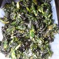 shige9m's cooksnap of when they made 若ごぼうの葉の佃煮.