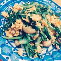 きらきらひかる★'s cooksnap of when they made ふくたち（菜の花）と卵の中華炒め.