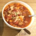 れいたろう☆'s cooksnap of when they made 具だくさん！簡単！ミネストローネ.