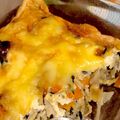 のんとサクラ's cooksnap of when they made 鶏ごぼうときのこの和風キッシュ.