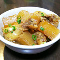 mihorinh's cooksnap of when they made 圧力鍋で簡単☆手羽元と大根のこっくり煮.