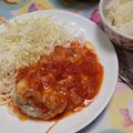 プーちゃんちゃん's cooksnap of when they made チキンソテー♡バジルトマトソース＆チーズ.