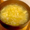ぎんはる's cooksnap of when they made お店の味♪ふわとろ卵スープ.