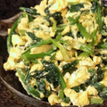 piyorin♪'s cooksnap of when they made ほうれん草と卵白だし炒め.