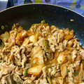たぬっこランド's cooksnap of when they made 厚揚げ入り☆簡単☆豚キムチ♪♪.