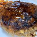 ゆりむにゃ〜's cooksnap of when they made お豆腐入りハンバーグ.