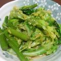 簡単おいしい食べ物's cooksnap of when they made 簡単！安い！キャベツのバター醤油炒め.