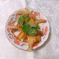 yesmama's cooksnap of when they made 薩摩芋の皮の❇️梅マヨソテー❇️.
