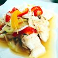 チョコカブ's cooksnap of when they made お野菜たっぷり！鶏ムネ肉の南蛮漬け.