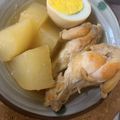 mozuku39's cooksnap of when they made 大根と豚バラブロック肉の煮物.