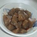 きらり流れ星's cooksnap of when they made こんにゃくの甘辛煮.