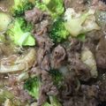 emi0015's cooksnap of when they made ブロッコリーと牛肉のあんかけご飯。.