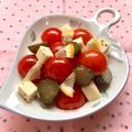 お料理ニャロメ's cooksnap of when they made トマト・チーズのピクルスマリネ＊おつまみ.