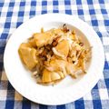 ﾁｲﾁｬﾝﾏﾏ's cooksnap of when they made たけのことしらすのペペロンチーノ風.