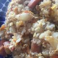 たにゆまか's cooksnap of when they made おかんが作る❤おかん母のウスター味焼き飯.
