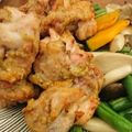 やぶすけ's cooksnap of when they made オーブンフライドチキン.