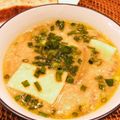shiho23's cooksnap of when they made 絶品！キャベツの酒粕ミルクスープ.