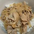 ひぃちゃんひー's cooksnap of when they made ほったらかし☆簡単☆牛丼.