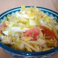 ゆうこwith３人's cooksnap of when they made キャベツとトマトの冷製パスタ.